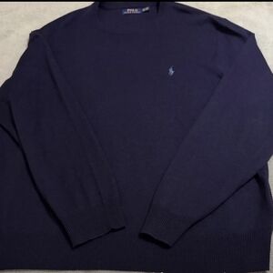 Polo by Ralph Lauren Navy Crewneck Sweater
